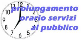 Orario prolungato