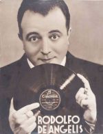 Rodolfo De Angelis, fotografia pubblicitaria per la Columbia Records (anni Trenta)