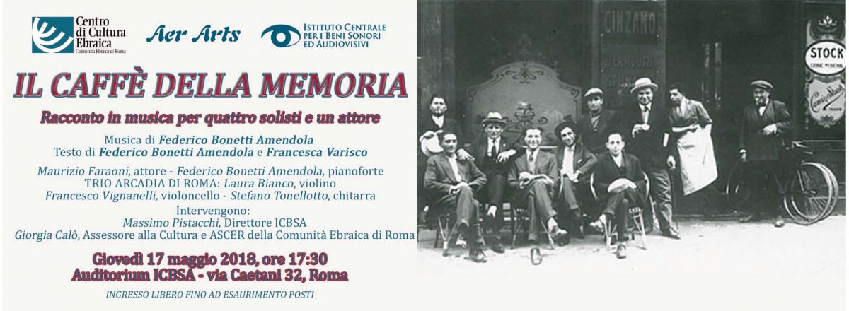 banner caffe della memoria