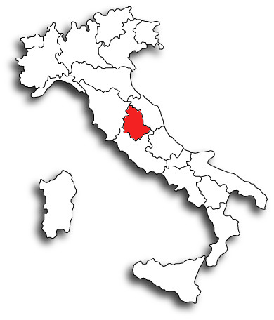 Cartina Umbria