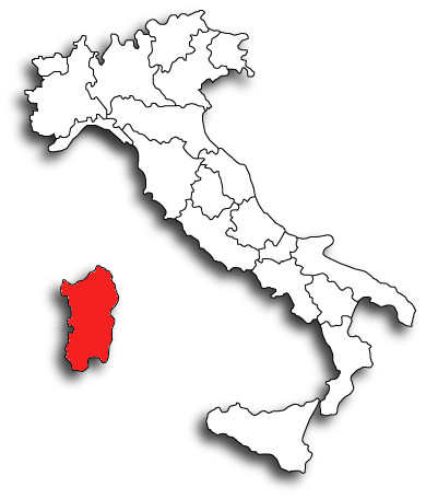 Cartina Sardegna