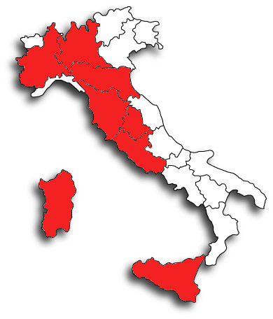 Cartina Italia 2