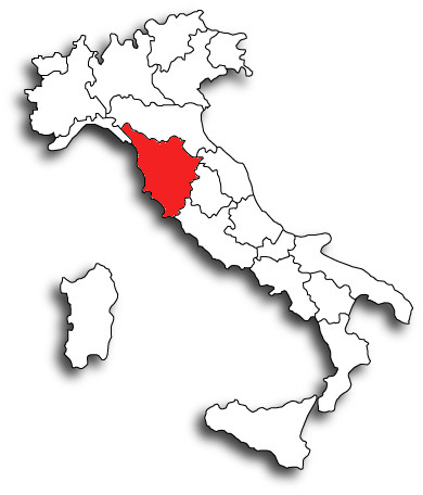 Cartina Toscana